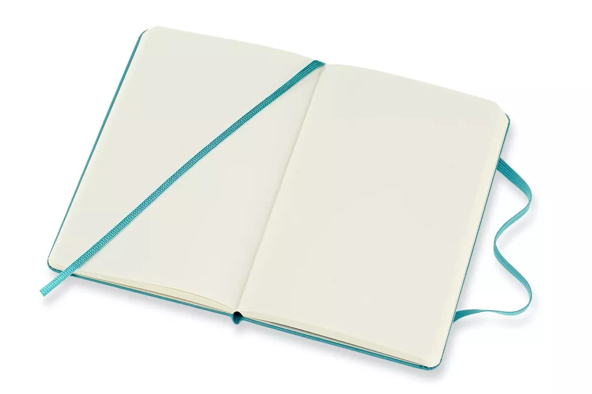 Een Moleskine Plain Hard Cover Notebook Pocket Reef Blue koop je bij Moleskine.nl